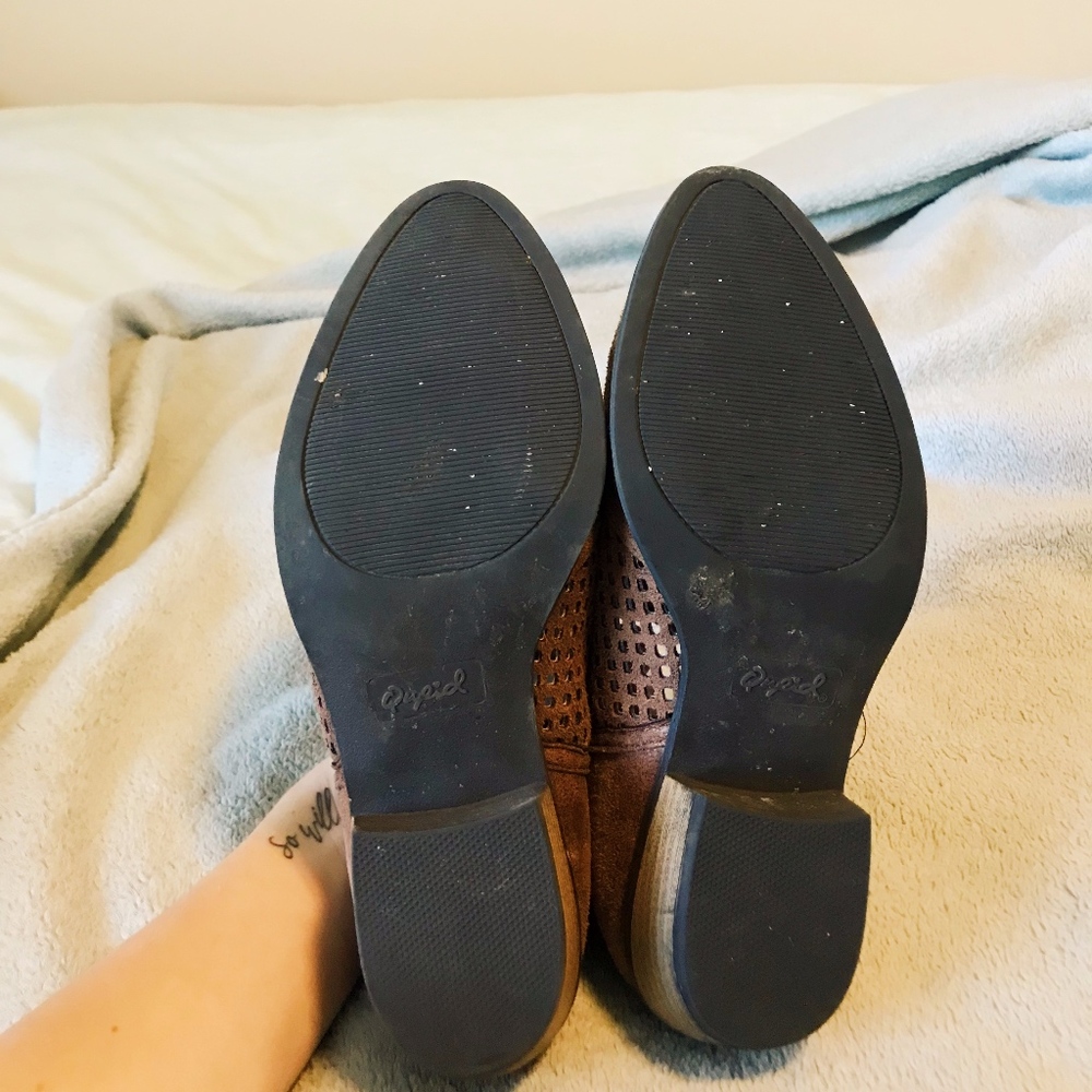 Like New, Leather Booties! - image 2